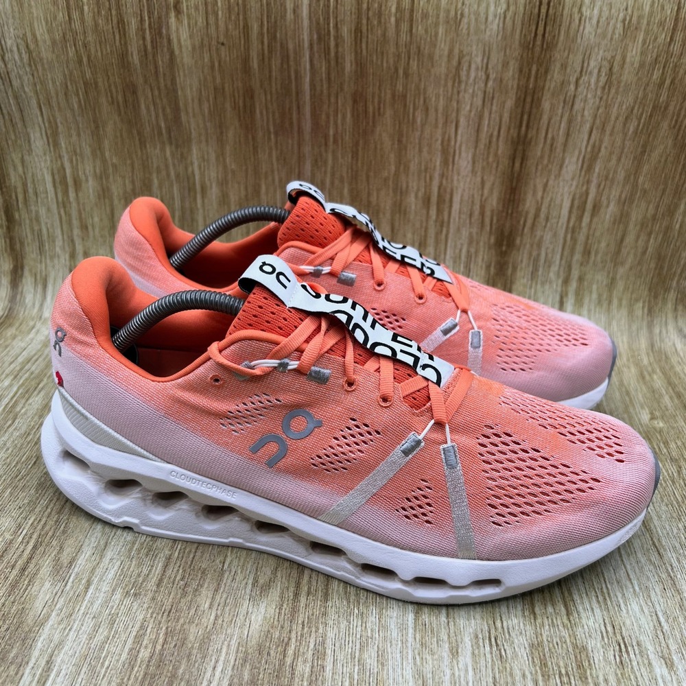 On Cloudsurfer Running Shoes Men's Size 11 Orange CloudTec 3MD10421204